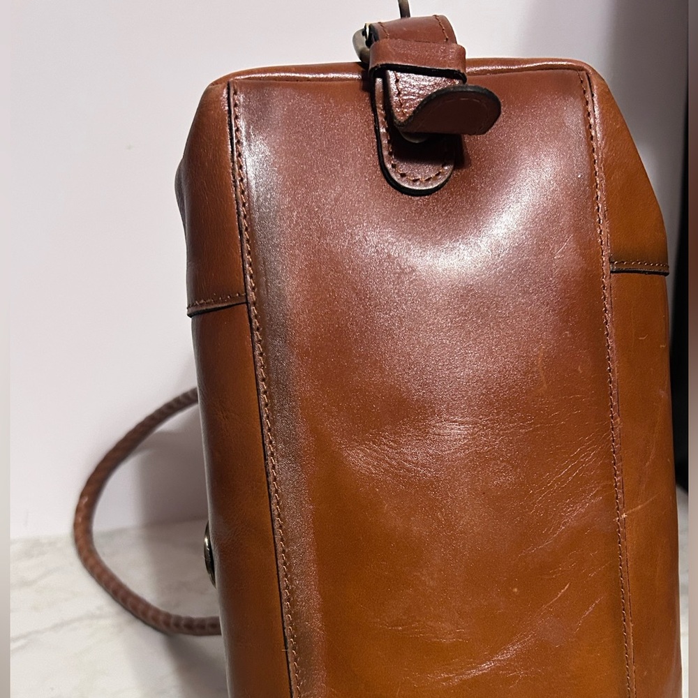 Patricia Nash Kavala Heritage Satchel Handbag in Cognac - Picture 7 of 16